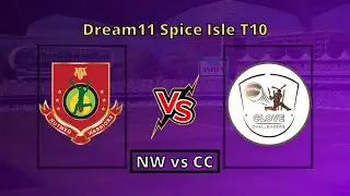 Spice Isle T10 League 2021 Live | NW VS CC Live | T10 Live| spice isle t10 live | Cric11
