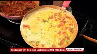 Wonderchef 4 Pc Non-Stick Cookware Set With FREE Items