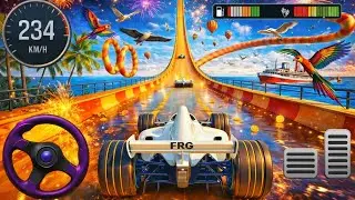 GT Car Stunt 3D 🚗🔥 Master Car Extreme Mega Ramp Challenge | Impossible Stunts