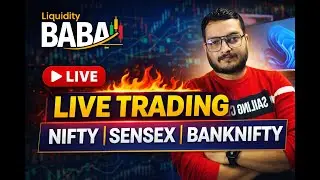 NIFTY SENSEX  LIVE Trade Analysis   || #liquiditybaba #nifty ||   23 JAN 2026