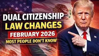 Breaking: Dual Citizenship Law Changes February 2026 | Most People Don't Know