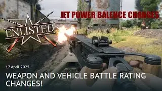 Enlisted: Jet Power Balance Changes.