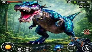 😱 Angry Dino Jungle Hunt! Giant Dinosaur Rampage | Android GamePlay