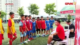 14 cầu thủ nhí tiềm năng tại Hải Phòng được Thể Công-Viettel chọn dự VCK tuyển sinh