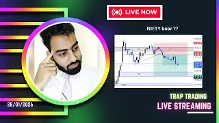 LIVE TRADING NIFTY  Bear or Bull Trap | 28 JAN | #trading  #live   #nifty #technicalanalysis #oidata