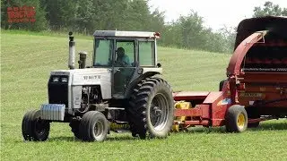 WHITE 2-135 Field Boss Tractor Forage Harvesting Alfalfa