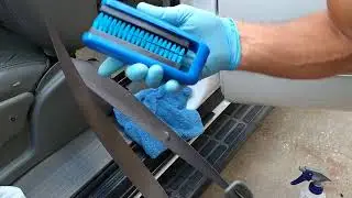 Best way to clean a seat belt w SmArnold  BLUGATOR SEATBELT BRUSH