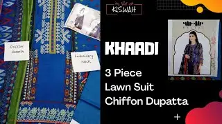 KHAADI Lawn 2020| Chiffon Dupatta| 2020 KHAADI Lawn Collection|Affordable Price|Good Quality