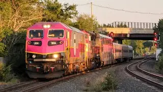 Rare MBTA Commuter Trains and Extras on the North and South Sides - Early Summer 2023