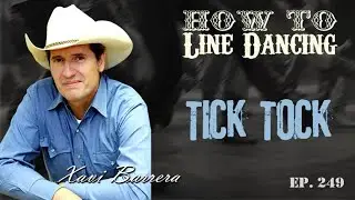 How to dance TICK TOCK 40 Counts Intermediate Country Line Dance.