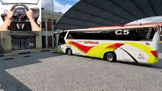Tulcan - Quito | CEPEDA C5 HINO AK - EXPRESO TURISMO | Mapa Ecuador 1.48 - Logitech G29 Gameplays