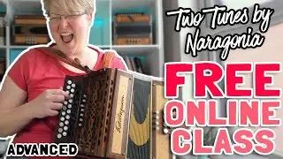 Learn how to dance & play a Hanter Dro | FREE 1 hour Online Melodeon Class with Mel Biggs