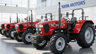 Лев сельского хозяйства появится в 2026 году 🐅 | Трактор Tata Thunder-85 4x4 – настоящая мощь 85 ...