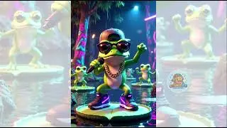 MC FROGGY 🐸 Little Frog Rap (Hip-Hop Song for Kids) | OrangeKid/KidzingX