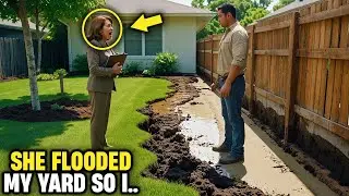 Karen Flooded My Yard With Sewage, So I Poured Cement In Her Leaking Pipes And Let Her Pay For It
