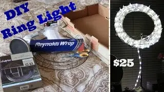 DIY Ring Light WITH STAND!