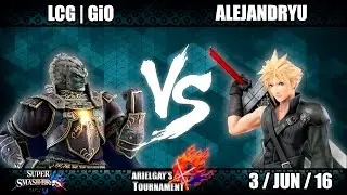 AGTX (11/22) - LCG|Gio (Ganondorf) Vs. Alejandryu (Cloud) SSB4 L1