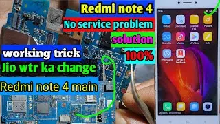 Redmi Note 4 No Service Problem Solution MI Note 4 No Service Problem