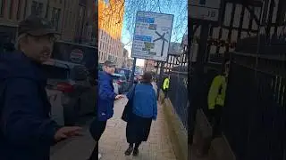 Confused Lefty 🤣 #foryou #viral #politics #fypシ #protest #lefty