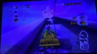 Madagascar Kartz Xbox 360: Part 87 - Move It! Move It! 200cc Mirrored: Freighter - Play as Julien.