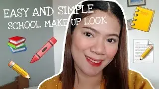 BACK TO SCHOOL MAKE UP TUTORIAL | AFFORDABLE | M. ISLE