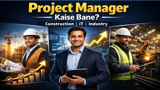 Project Manager Banane Ka Complete Roadmap | Construction, IT, Industry