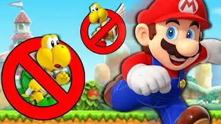 Finish Mario Bros Wii without killing ANY enemies???