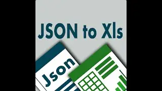 json to Excel Xls