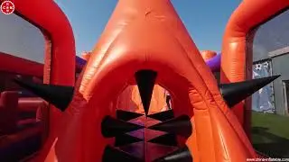 custom inflatable ninja obstacle course