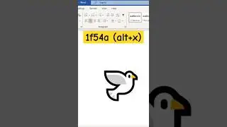 batakh ka symbol#trending #1M #duck#microsoftoffice #ms word #computergkknowledge#shorts