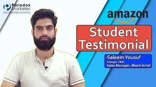 Amazon job offer after completing Paradox course | Student Testimonial
