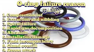 O-ring failure reason | use 1x speed