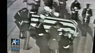 Honor Guard Removes JFK Coffin down 🇺🇸 Capitol Steps