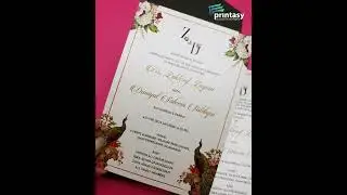 Luxury wedding stationery designs. #PakistaniWeddingCards