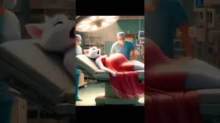Pregnant Cat Sad Story 🤰🐈#cat #cute #ai
