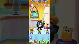 My Talking Tom 2: what Tom says when he's hungry... #shorts #mytalkingtom2