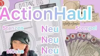 ActionHaul ❤️Neue Stanzen 🤩 Neue Stempel 😱 Neue Blöcke  ❤️und mehr & kleiner Liverundgang