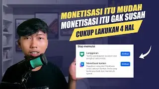 FB PRO‼️MONETISASI ITU MUDAH LAKUKAN 4 HAL INI AJA AGAR CEPAT MONET