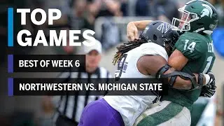 Top Games of 2018: Week 6 | Northwestern Wildcats vs. Michigan State Spartans | B1G Football