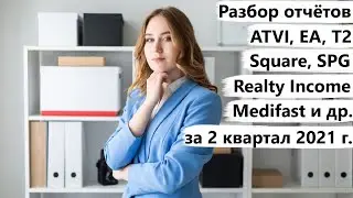 Activision Blizzard, EA, Take Two - какую игровую компанию выбрать?Отчёты Square, SolarEdge и др.