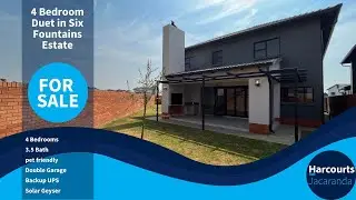 R3,995,000 | 4 Bedroom Home For Sale in Six Fountains Estate