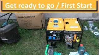 First Start Diesel Generator 3kW Heinrich motorgeräte