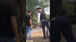#imlie dekhiye imlie August fight scene vishwa entry car short #india #show #behindthescenes