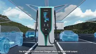 XCharge C7 Ultra-Fast Charger - Premium charging experience that brings more power