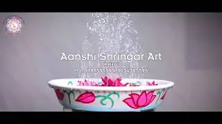Thakorji Fuvara(Fountain) || Aanshi Shringar art  #shorts @Aanshishringarart
