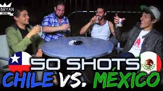 RETO 50 SHOTS | Chile vs Mexico | Los Polinesios
