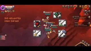 5V5 HELLGATES: THE BEST ALBION ONLINE CONTENT! MIXED FIGHTS (100K INFAMY).