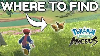 Где найти Иви в начале игры Pokemon Legends: Arceus