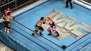 FireProWorld🔥🔥🔥 The HeadShrinkers vs. Bret and Owen Hart