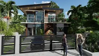 Modern House Design / 2 storey House Design Idea